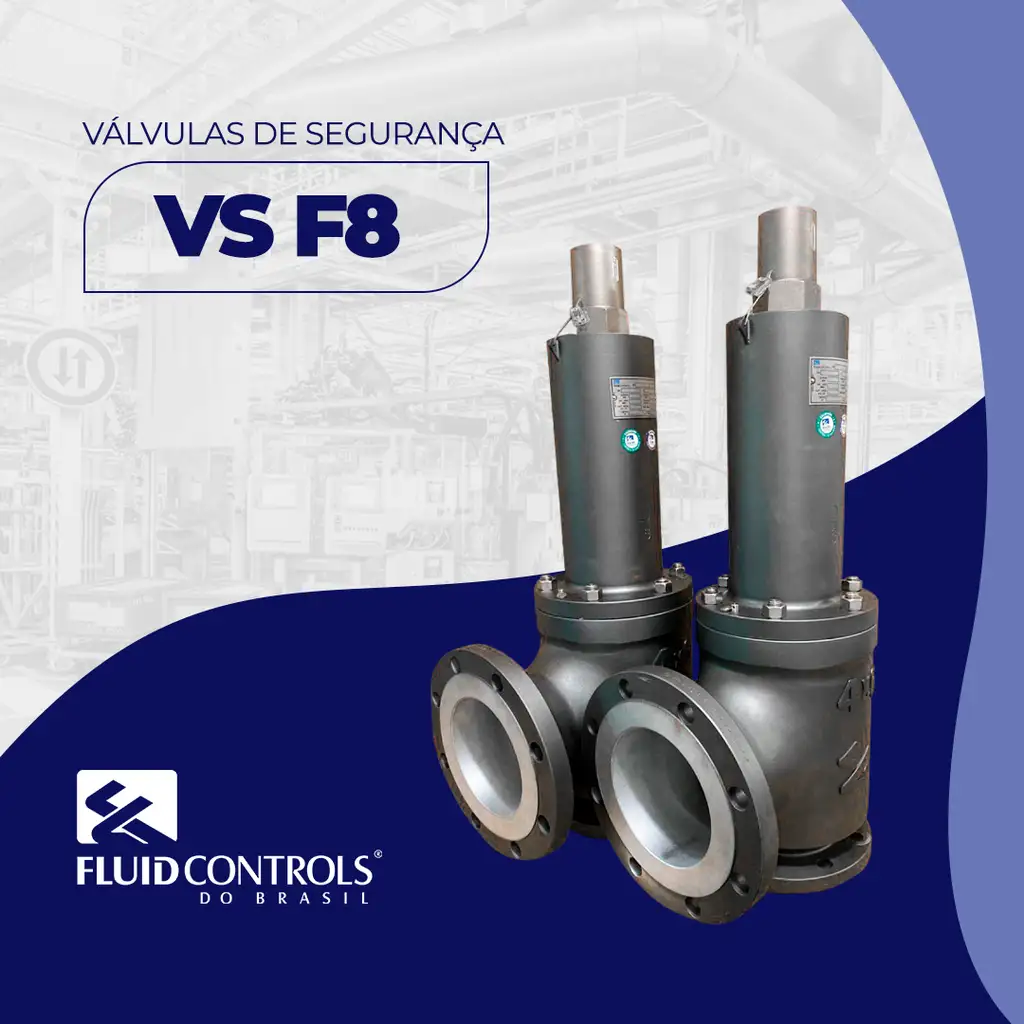 Válvula de Segurança e Alívio VS-F8