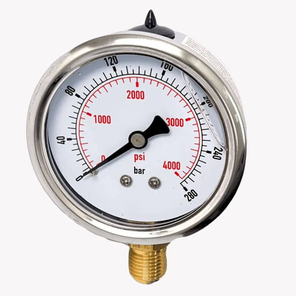 Manômetro analógico